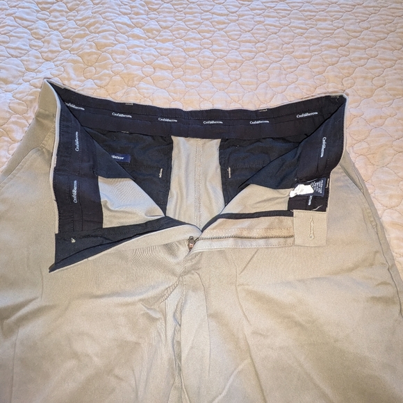Croft and Barrow 36x32 khaki pants - Picture 3 of 5